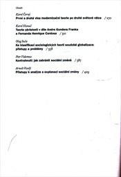 Soudob&aacute; sociologie
                        (V,)
                    