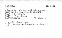 Škola pomluv. Předehra