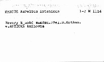 Antická knihovna