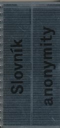 Slovn&iacute;k anonymity