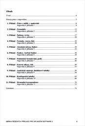 Sb&iacute;rka řešen&yacute;ch př&iacute;kladů pro Aplikačn&iacute; software 2