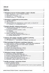 Marketingov&eacute; ř&iacute;zen&iacute; podniků - diskurs podnikov&eacute; praxe