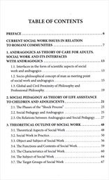 Andragogics, social pedagogy and social work