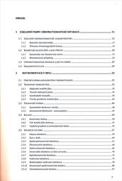 Modern&iacute; HPLC separace v teorii a praxi
                        (I)
                    