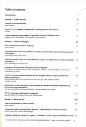 ICT for agriculture, rural development and environment