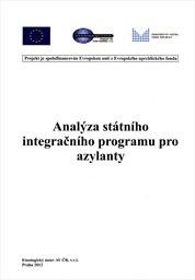 Analýza státního integračního programu pro azylanty