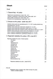 Statistická ročenka trhu práce v České republice 2011