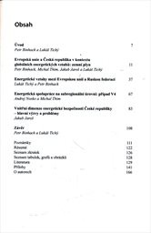 Energetická bezpečnost ČR a budoucnost energetické politiky EU