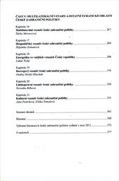 Česká zahraniční politika v roce 2011