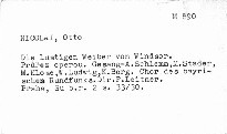 Die lustigen Weiber von Windsor