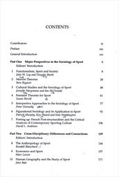 Handbook of sports studies