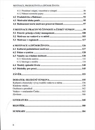 Motivace, produktivita a způsob života