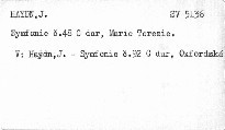 Symfonie č. 48 C-dur Marie Terezie