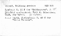Symfonie č. 48 C-dur Marie Terezie