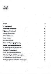 Improvizačn&iacute; postupy v současn&eacute;m tanci