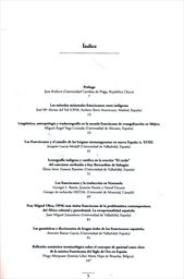 Los franciscanos y el contacto de lenguas y culturas