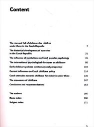 The development of Czech childcare policies