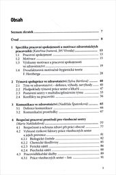 Motivace sester a pracovn&iacute; spokojenost ve zdravotnictv&iacute;