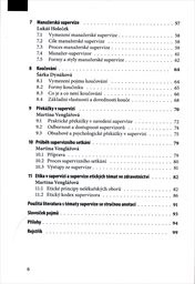 Supervize v ošetřovatelsk&eacute; praxi