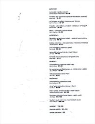 Architektura ve službách motorismu