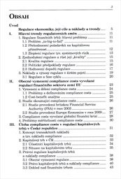 Ekonomie regulace: soudobé trendy a compliance costs