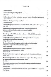 Odpovědnost a ručení v právu obchodních společností