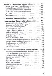 Česk&aacute; literatura ve zkratce