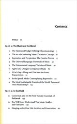 The study of ethnomusicology