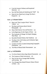 The study of ethnomusicology