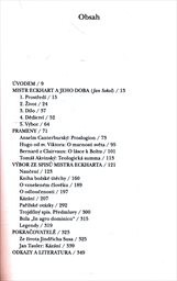 Mistr Eckhart a středověká mystika