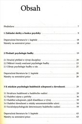 Psychologie hudby v profesionální hudební výchově