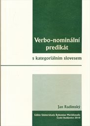 Verbo-nominální predikát s kategoriálním slovesem