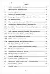 Didaktika z&aacute;kladů ekonomiky