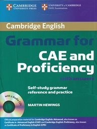 Grammar for CAE and proficiency with answers