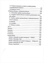 Vybrané sociální jevy v kulturních souvislostech