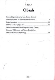 Staročeské pověsti, zpěvy, hry, obyčeje, slavnosti a nápěvy
(Část druhá)