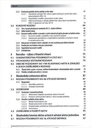 Finanční účetnictví a výkaznictví podle mezinárodních standardů IFRS