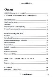 Zločin a trest v Chocni 16.–18. století