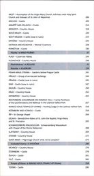 Guidebook to monuments