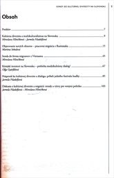 Sondy do kultúrnej diverzity na Slovensku