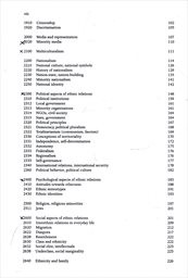 Ethnic relations in Eastern Europe