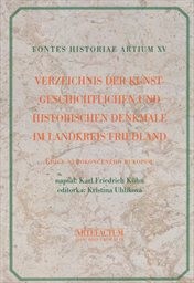 Verzeichnis der kunstgeschichtlichen und historischen Denkmale im Landkreis Friedland