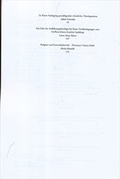 Kant und die biblische Offenbarungsreligion