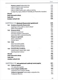 Teorie a praxe firemních financí