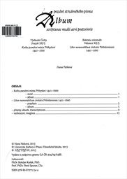Album pozdně středověkého písma
(Sv. XII/3,)