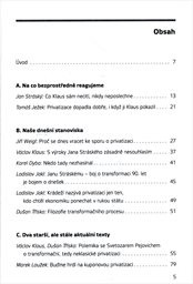 Dnešní polemika o včerejší privatizaci