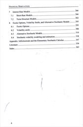 Financial derivatives