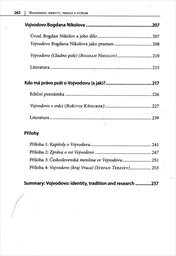 Vojvodovo: identity, tradice a v&yacute;zkum