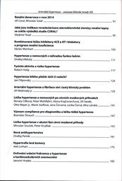 Arteriální hypertenze - současné klinické trendy
(XII)