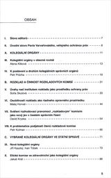 Kolegi&aacute;ln&iacute; org&aacute;ny ve veřejn&eacute; spr&aacute;vě